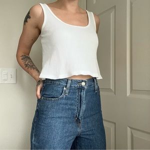 Levi’s High Waisted Straight Leg